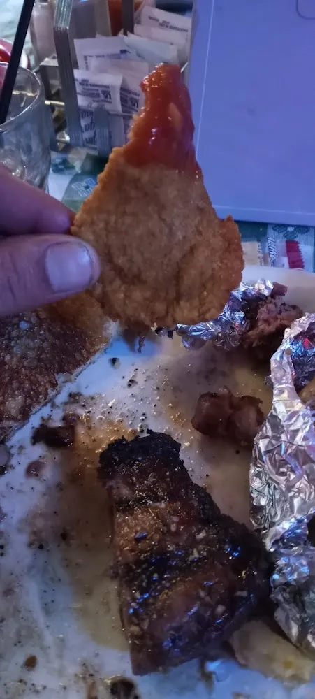 KC Strip Steak with a Baked Potato